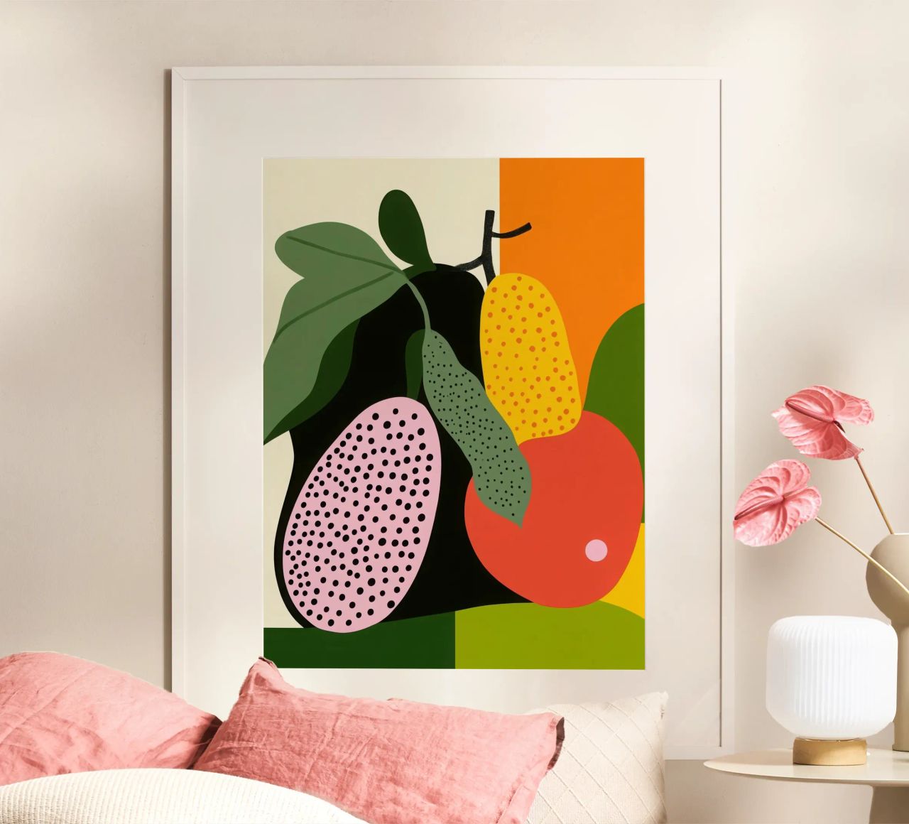 Fruity composition poster by Pop and Fruits - Affiches & posters