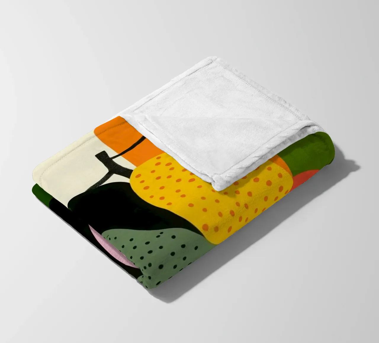 Fruity composition fleece blanket by Pop and Fruits - Affiches & posters