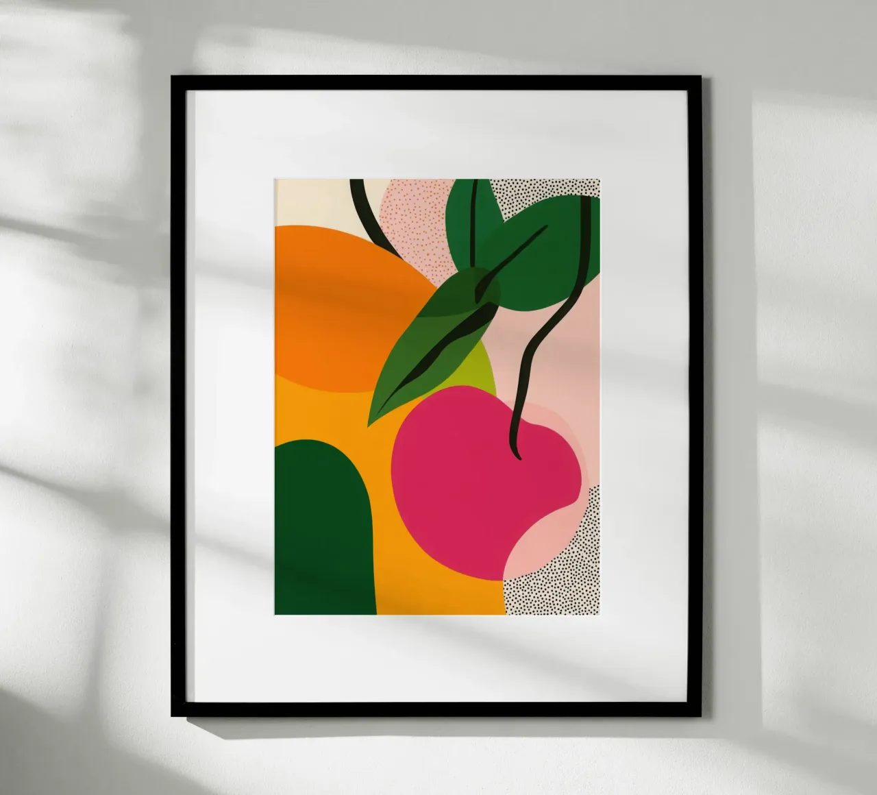Frutta stilizzata - Composizione moderna carta hahnemühle da Pop and Fruits - Affiches & posters