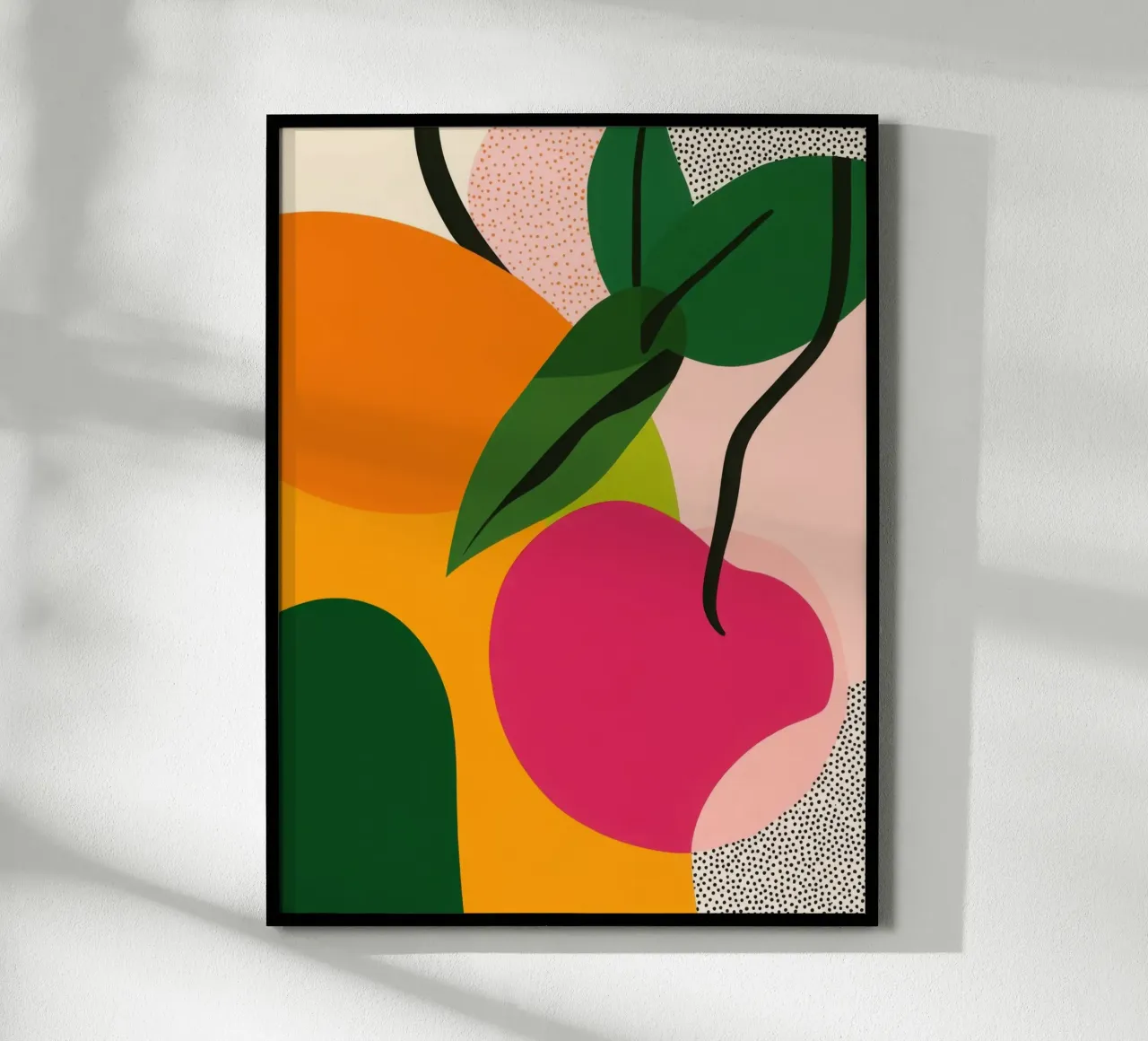 Frutta stilizzata - Composizione moderna carta hahnemühle da Pop and Fruits - Affiches & posters