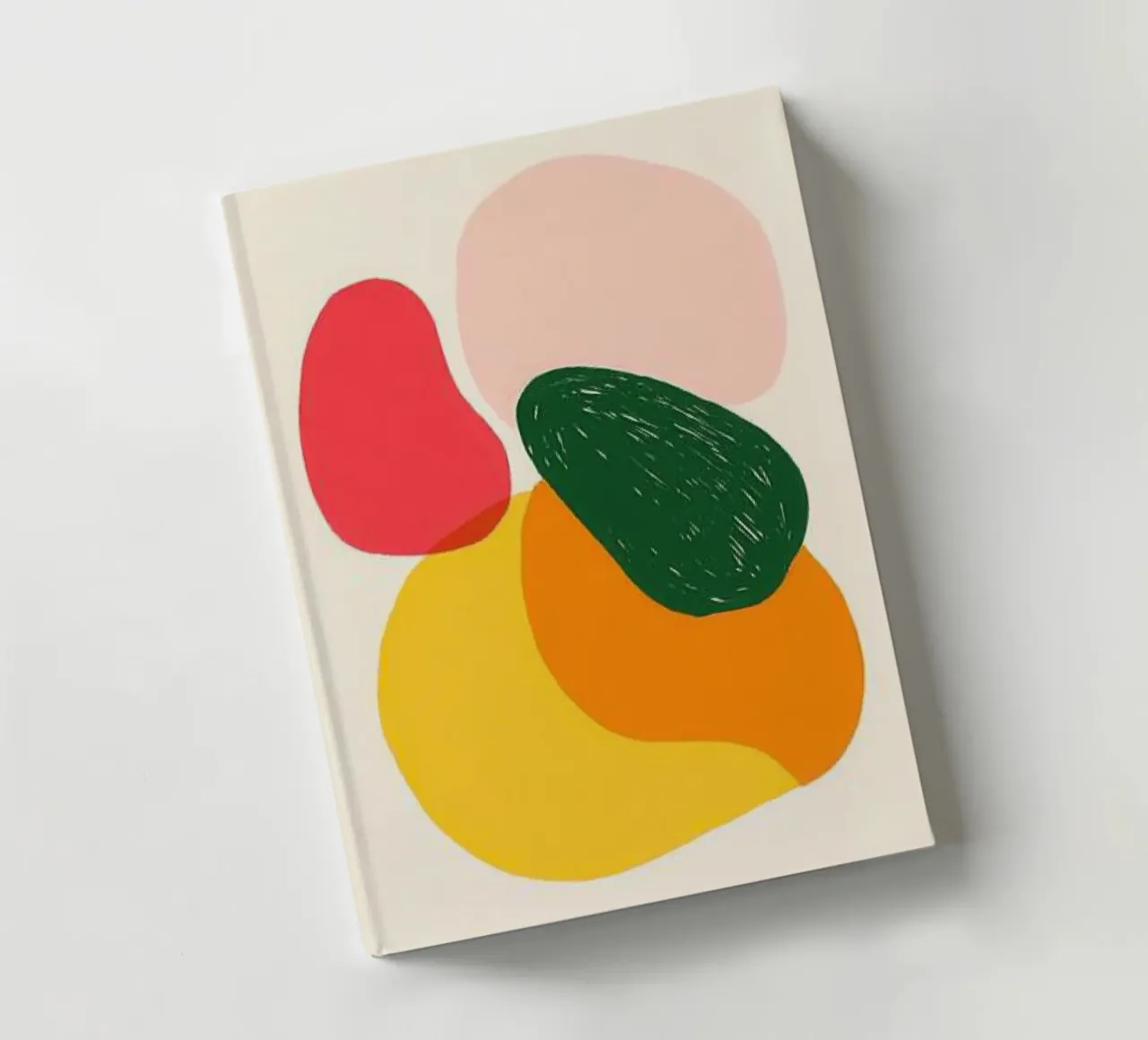 Organic forms - Colour harmony notebook by Pop and Fruits - Affiches & posters