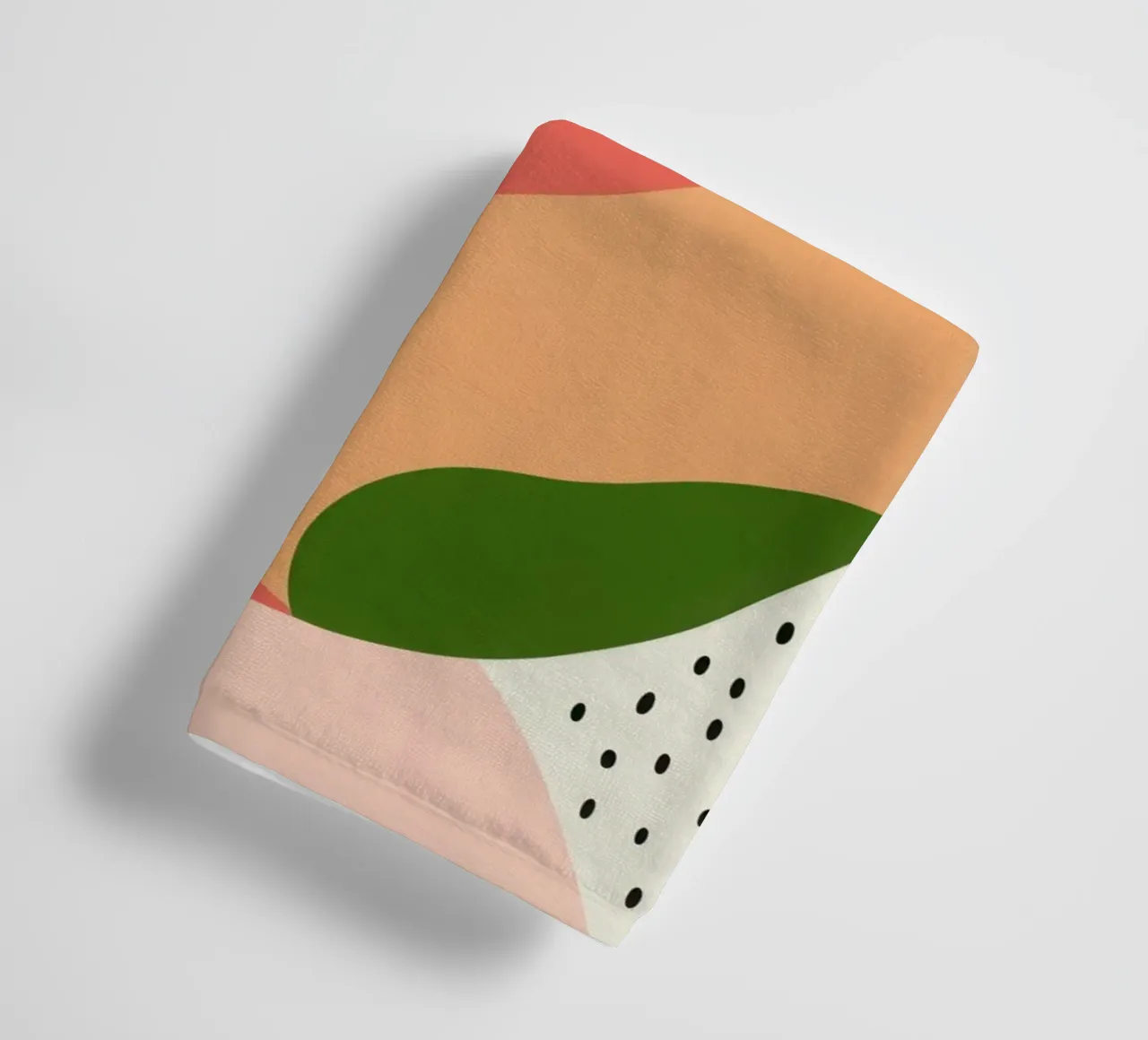 Abstract Cherry and Dotted Cherry towel by Pop and Fruits - Affiches & posters