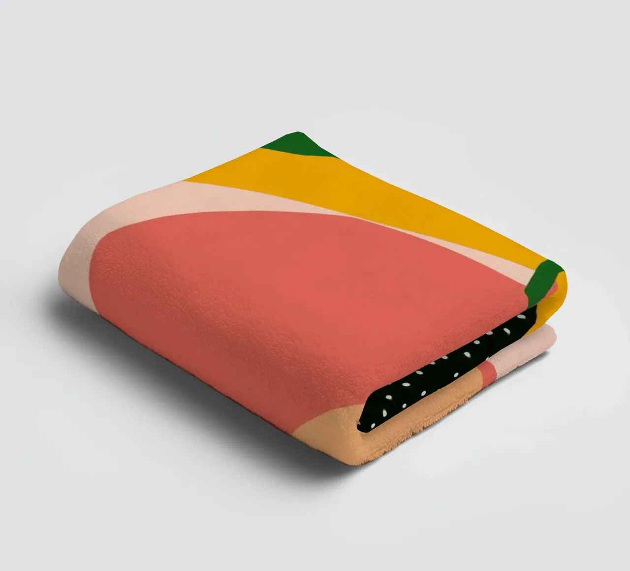 Abstract Cherry and Dotted Cherry towel by Pop and Fruits - Affiches & posters