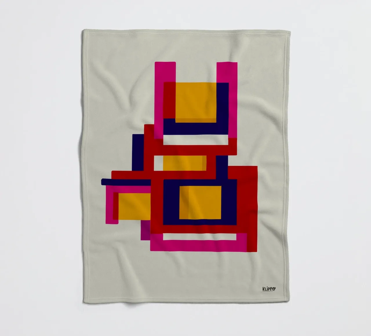 Geometric Abstract Chords– AmFC coperta in pile da Spunk