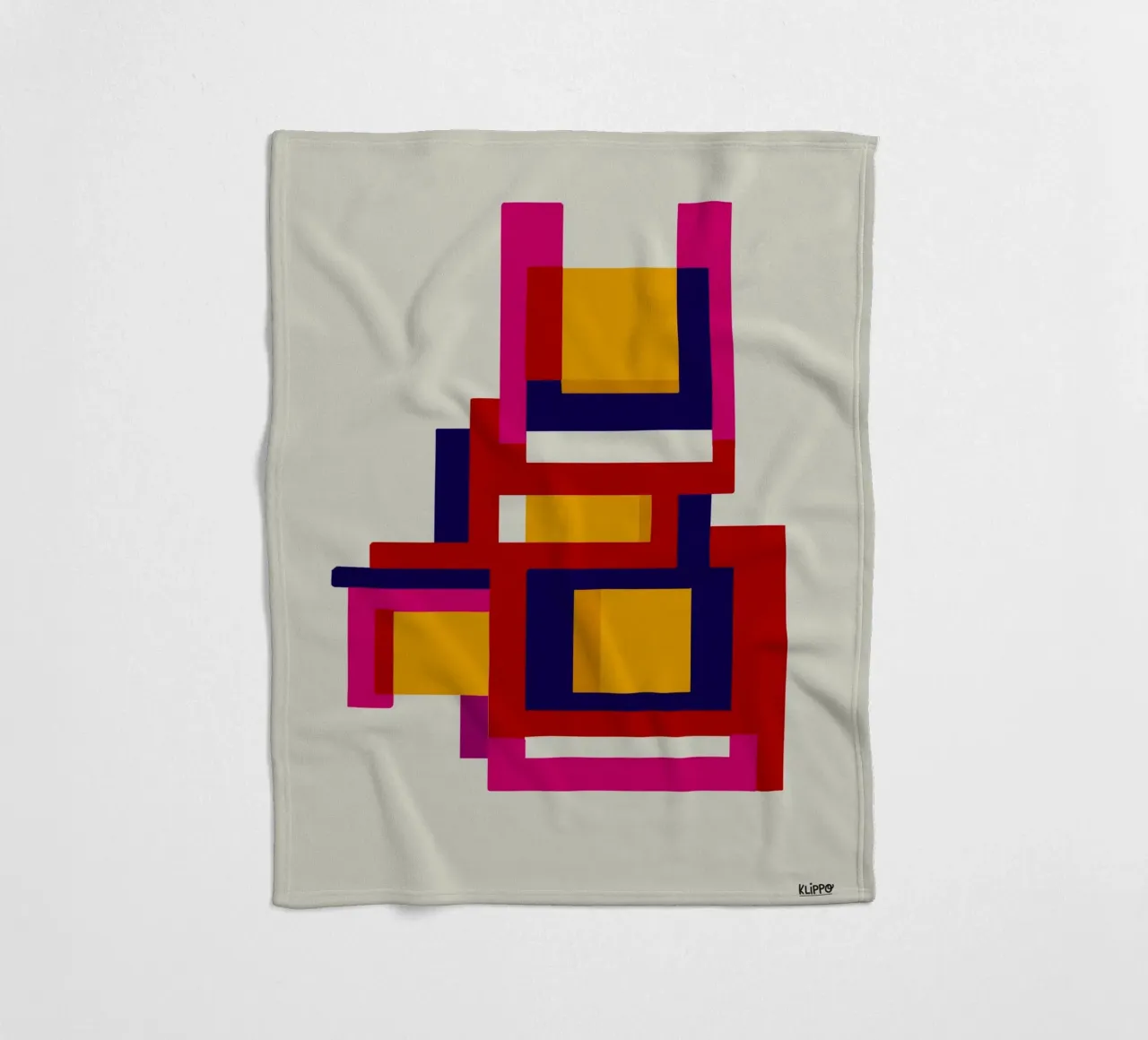 Geometric Abstract Chords– AmFC coperta in pile da Spunk