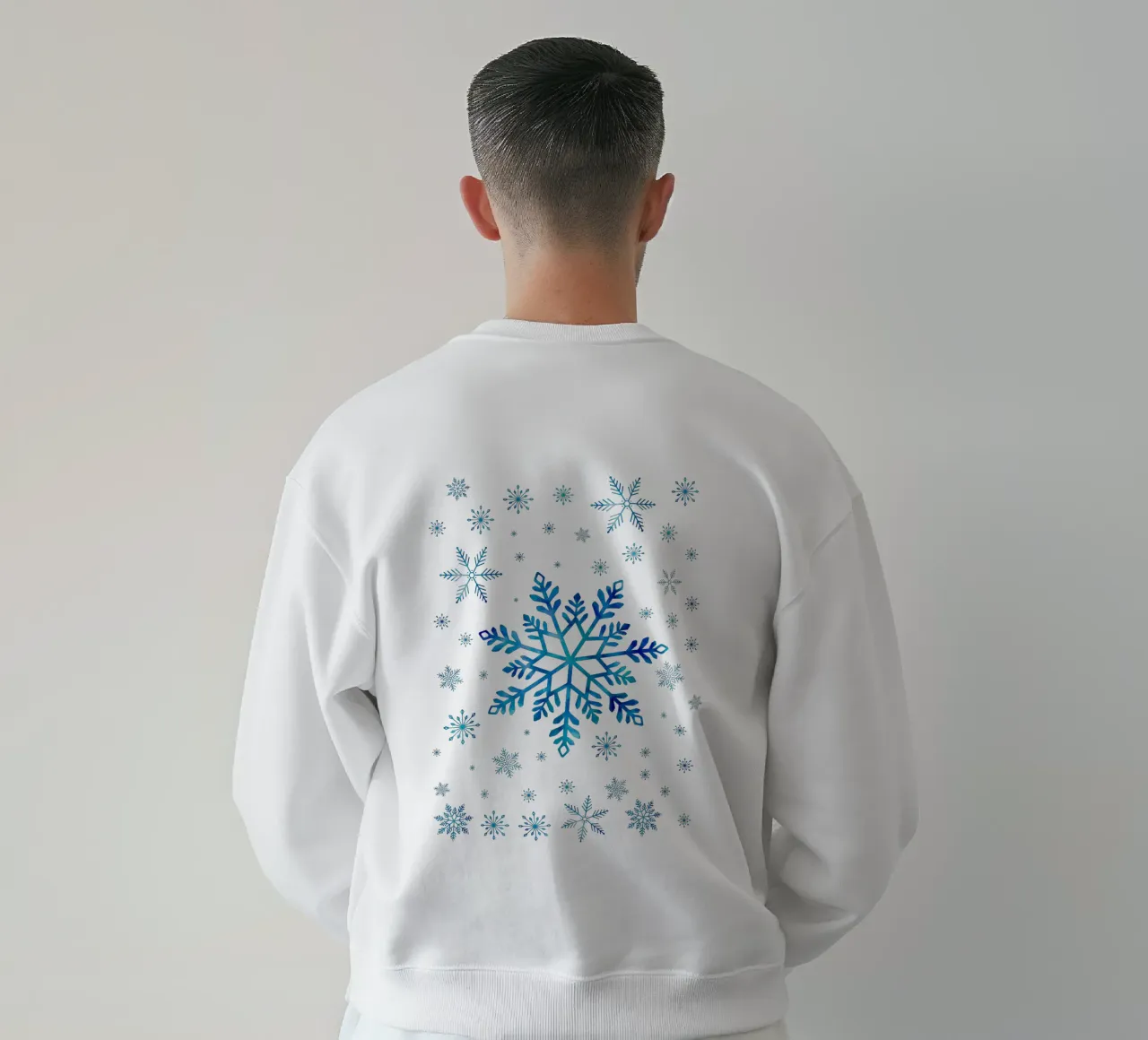 Magia invernale con i fiocchi di neve felpa da CalliLetters