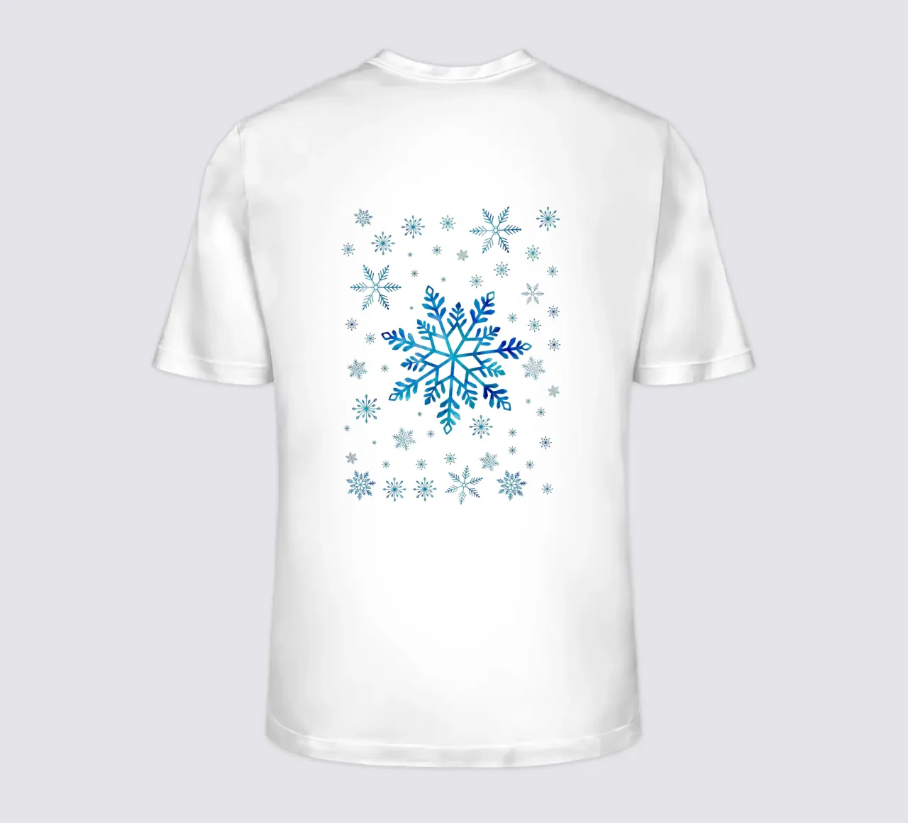 Magia invernale con i fiocchi di neve t-shirt da CalliLetters