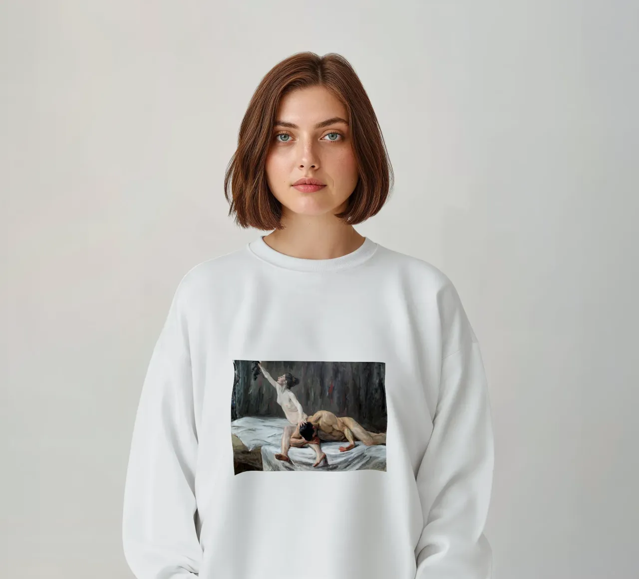 Max Liebermann - Sansone e Dalila, 1902 felpa da William Store