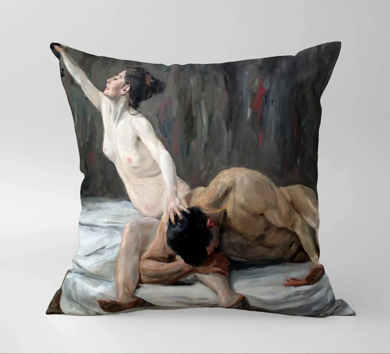 Max Liebermann - Sansone e Dalila, 1902 cuscino da William Store