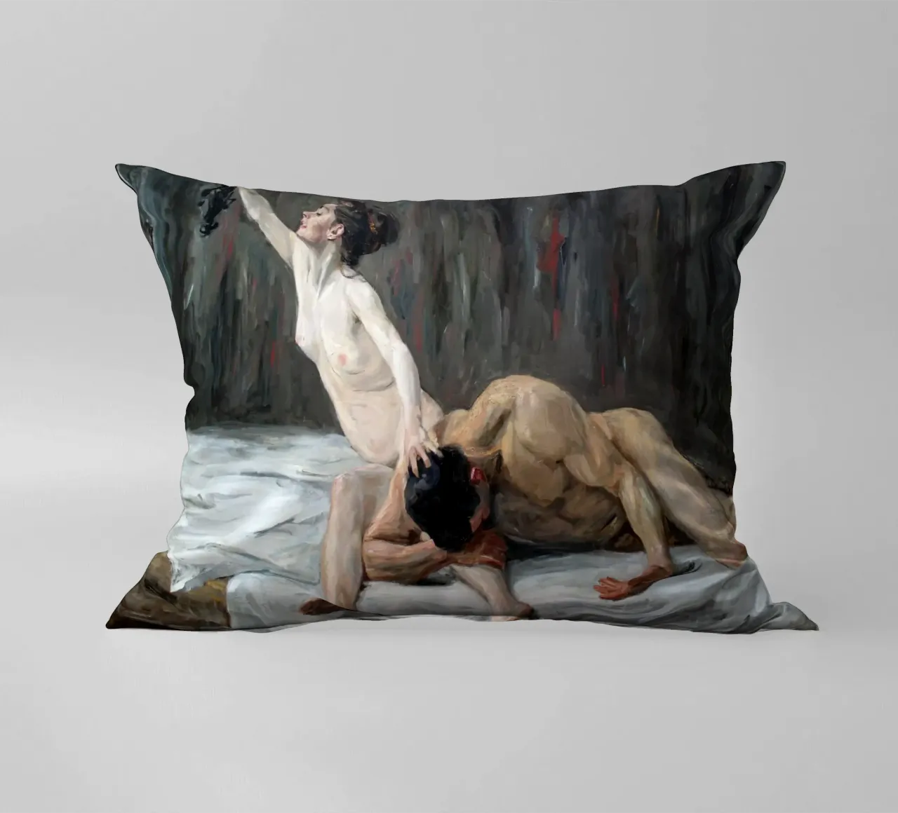Max Liebermann - Sansone e Dalila, 1902 cuscino da William Store