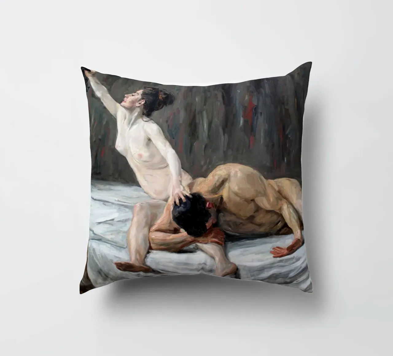 Max Liebermann - Sansone e Dalila, 1902 cuscino da William Store