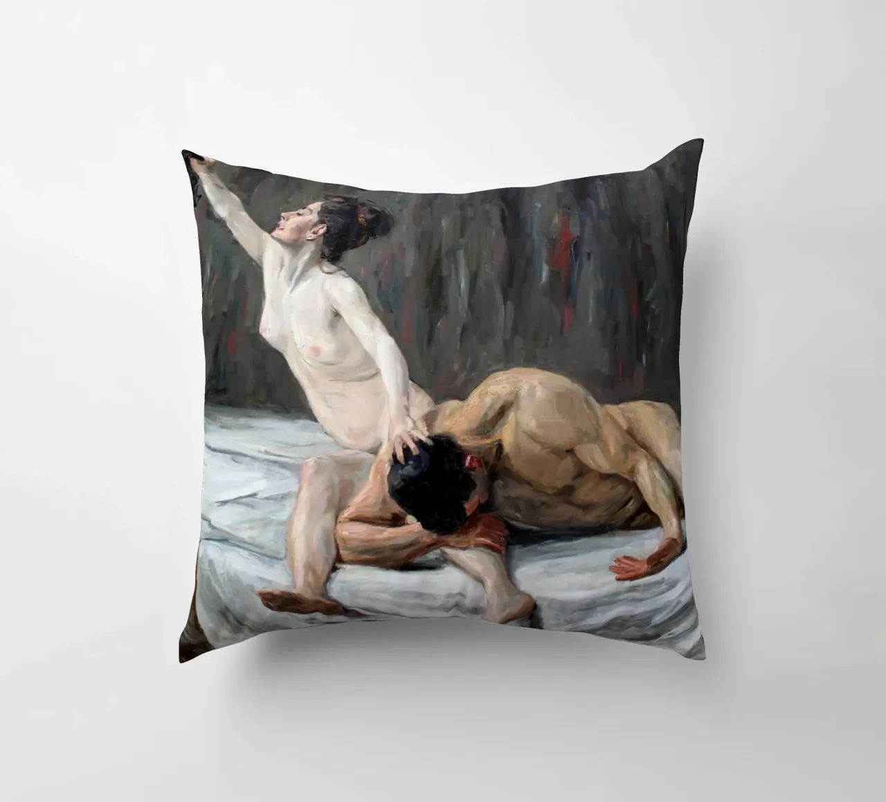 Max Liebermann - Sansone e Dalila, 1902 cuscino da William Store