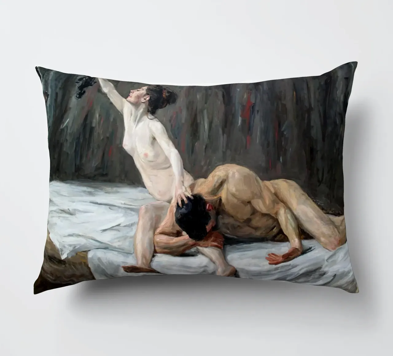 Max Liebermann - Sansone e Dalila, 1902 cuscino da William Store