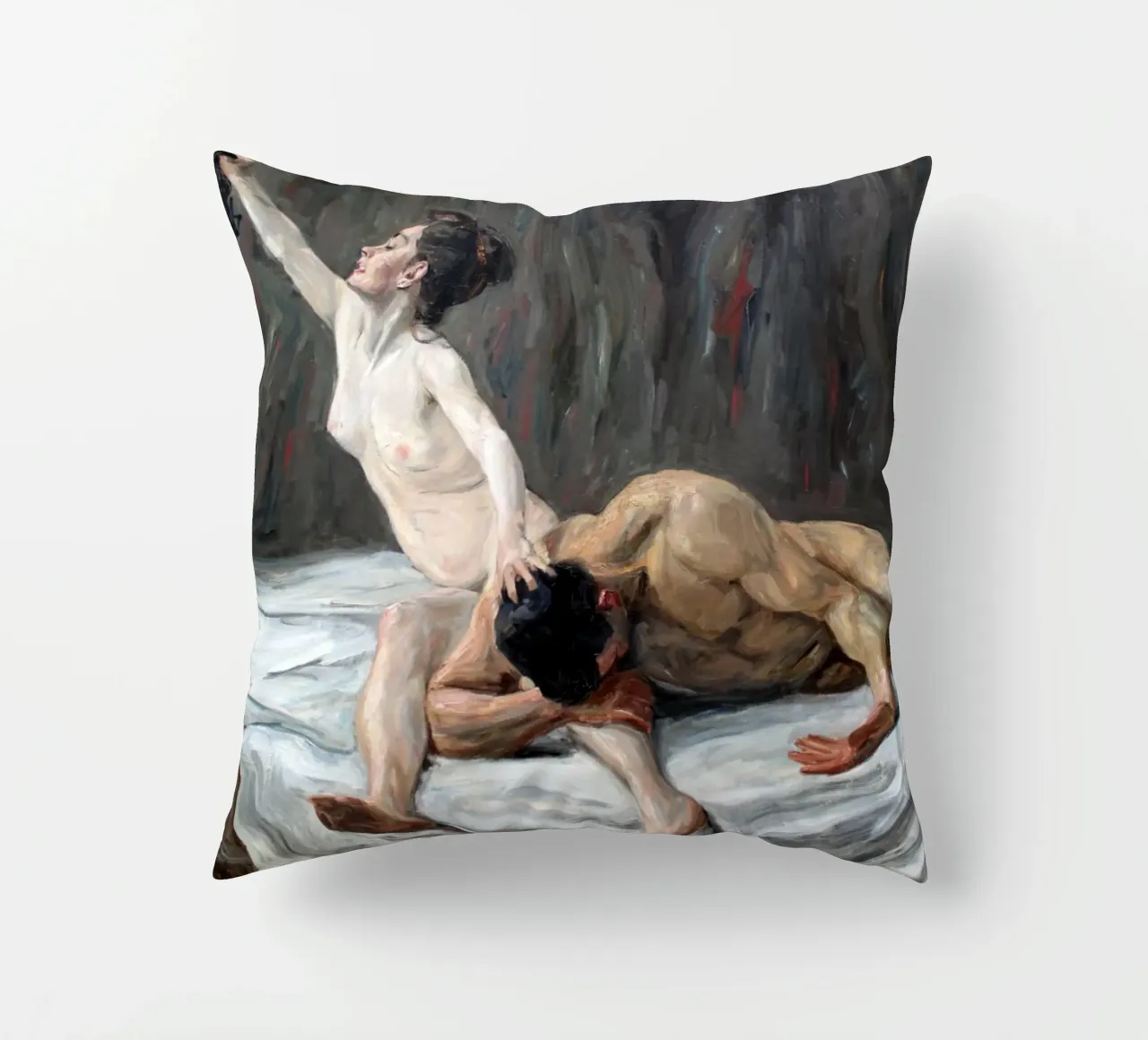 Max Liebermann - Sansone e Dalila, 1902 cuscino da William Store