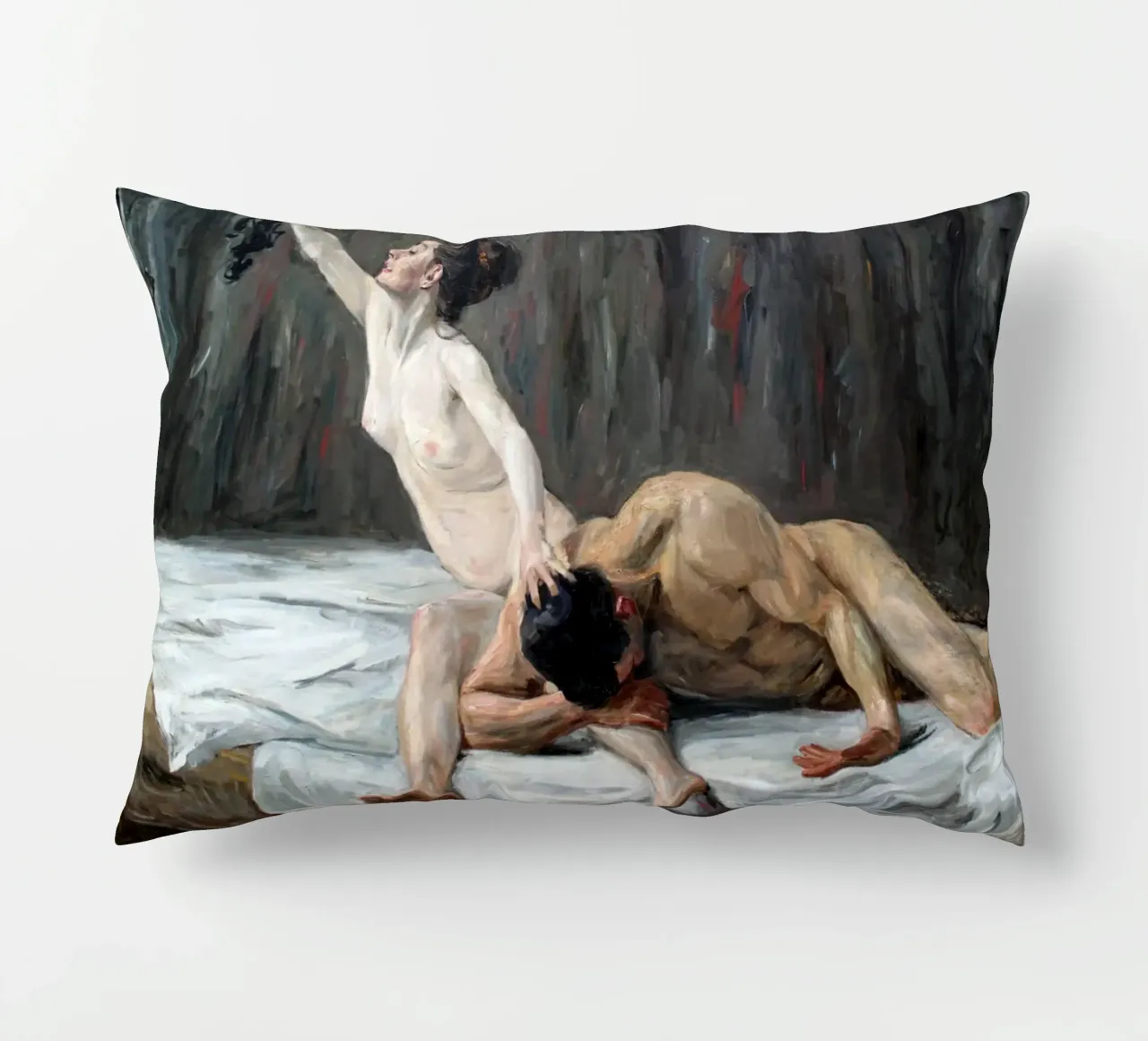 Max Liebermann - Sansone e Dalila, 1902 cuscino da William Store