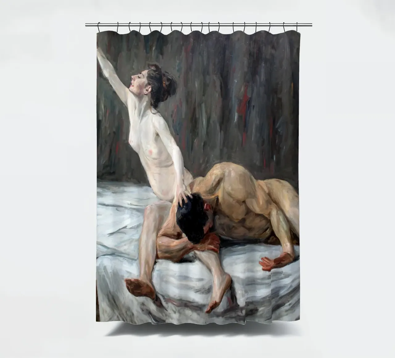 Max Liebermann - Sansone e Dalila, 1902 tenda da doccia da William Store