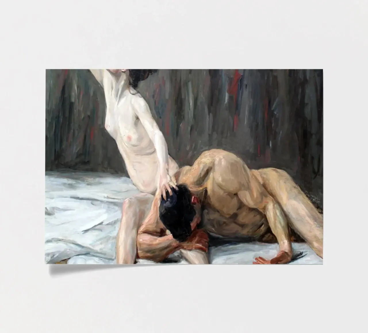 Max Liebermann - Sansone e Dalila, 1902 foglio adesivo da William Store