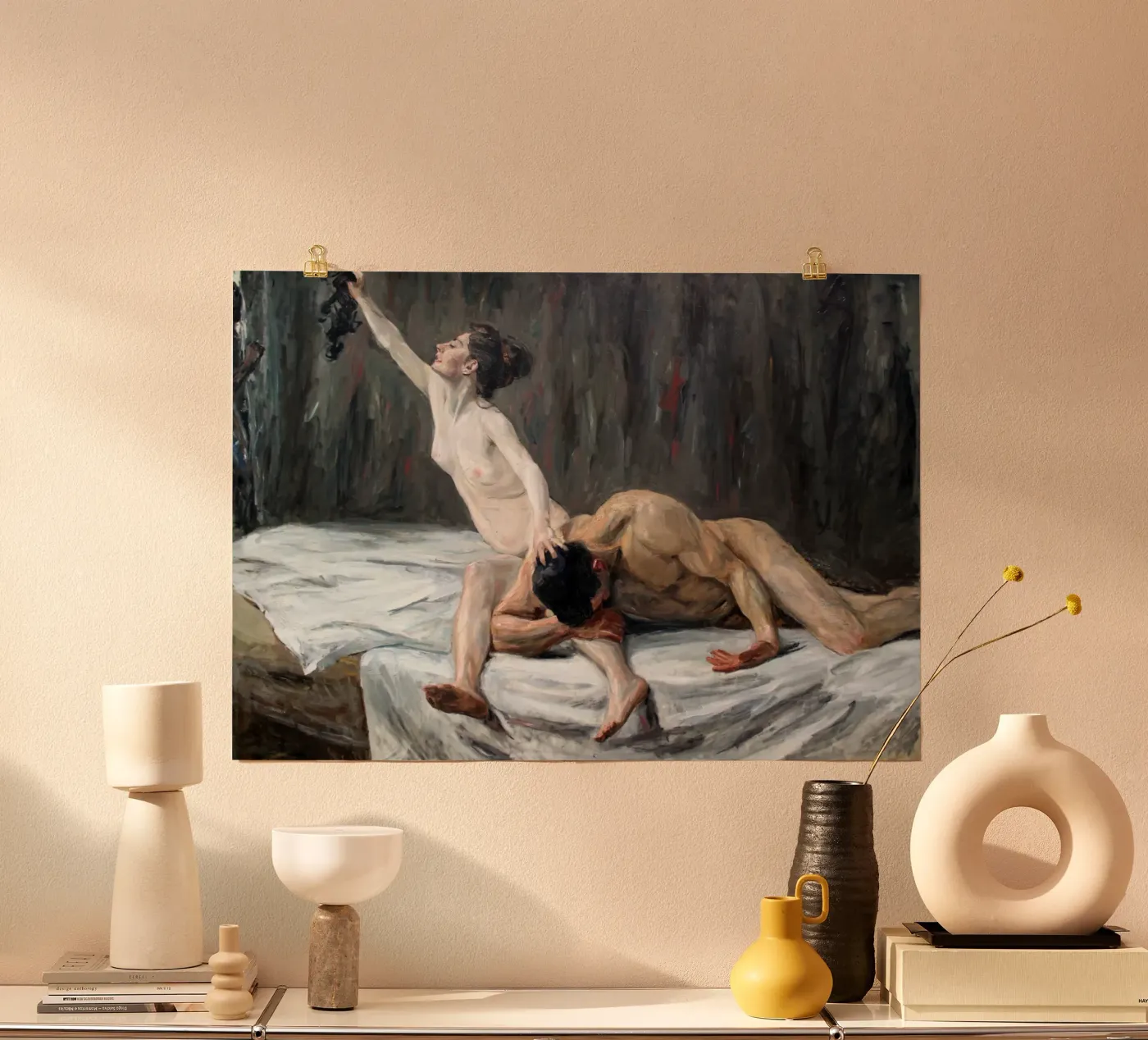 Max Liebermann - Sansone e Dalila, 1902 poster da William Store