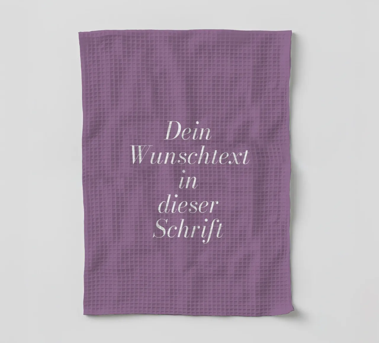 Lavendel lila mit Wunschtext canovaccio da cucina da BAINAI KIDS