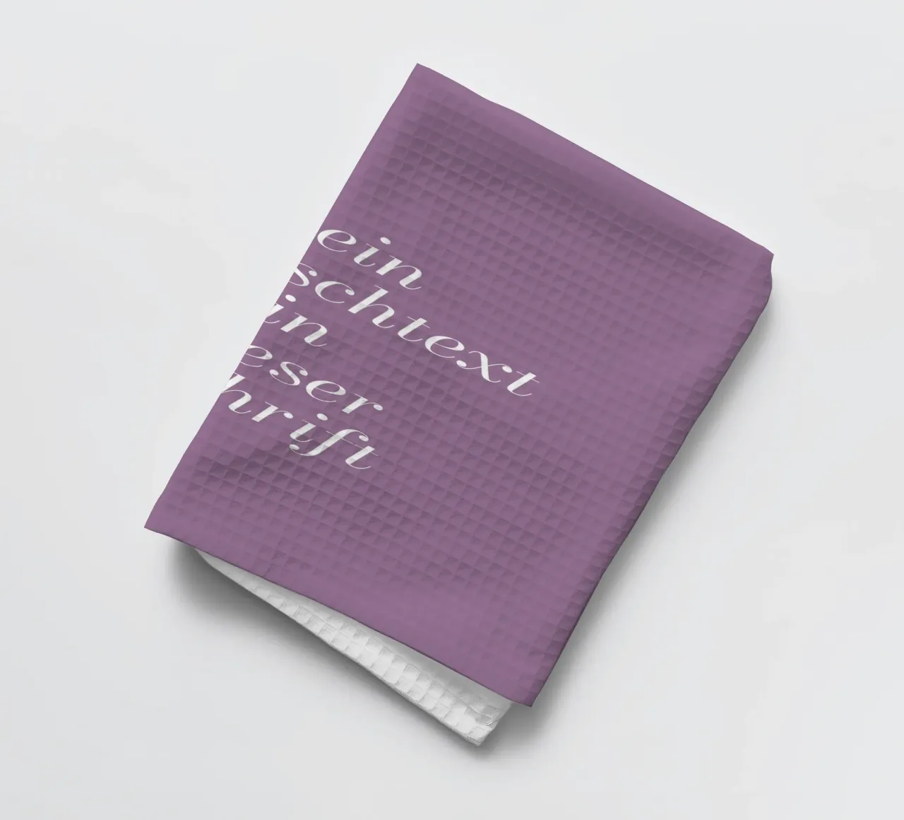 Lavendel lila mit Wunschtext canovaccio da cucina da BAINAI KIDS