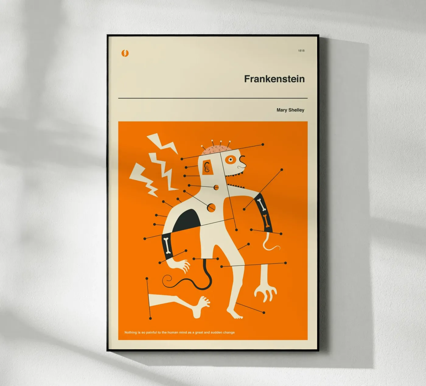 FRANKENSTEIN Acryl-Glas von Jazzberry Blue