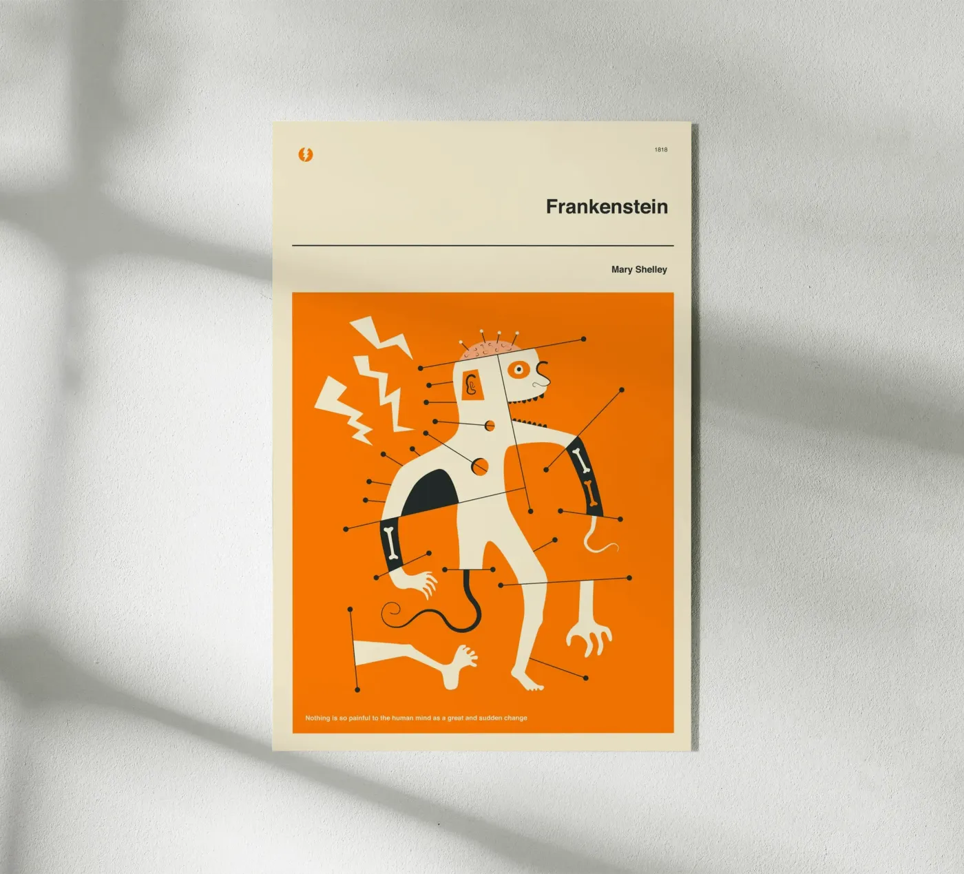 FRANKENSTEIN Acryl-Glas von Jazzberry Blue