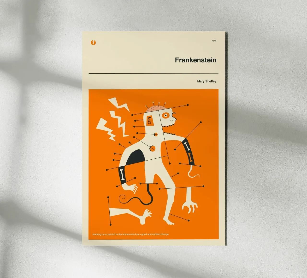 FRANKENSTEIN alluminio dibond da Jazzberry Blue