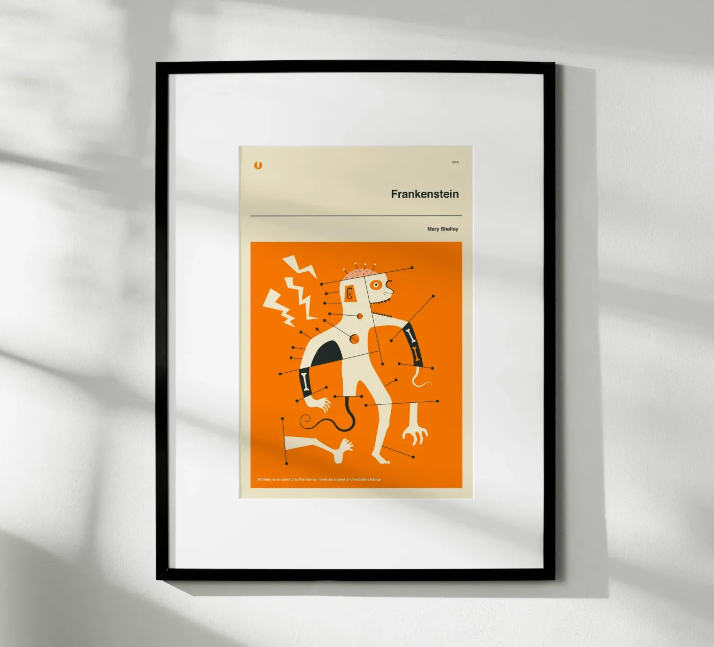 FRANKENSTEIN Poster von Jazzberry Blue