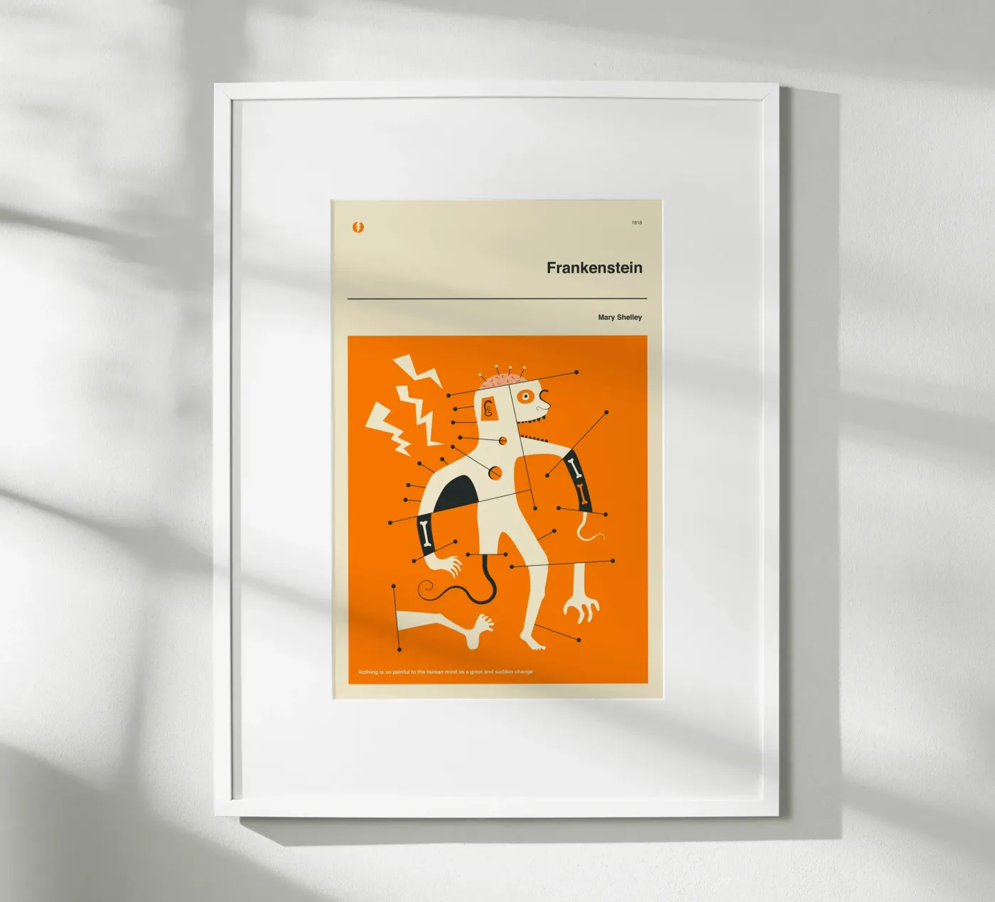 FRANKENSTEIN Poster von Jazzberry Blue