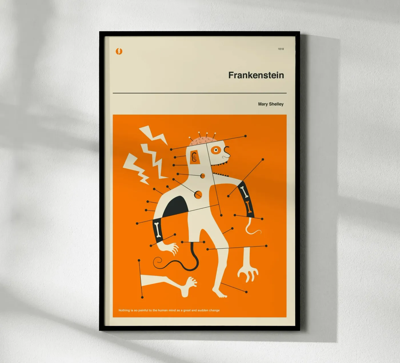 FRANKENSTEIN Poster von Jazzberry Blue