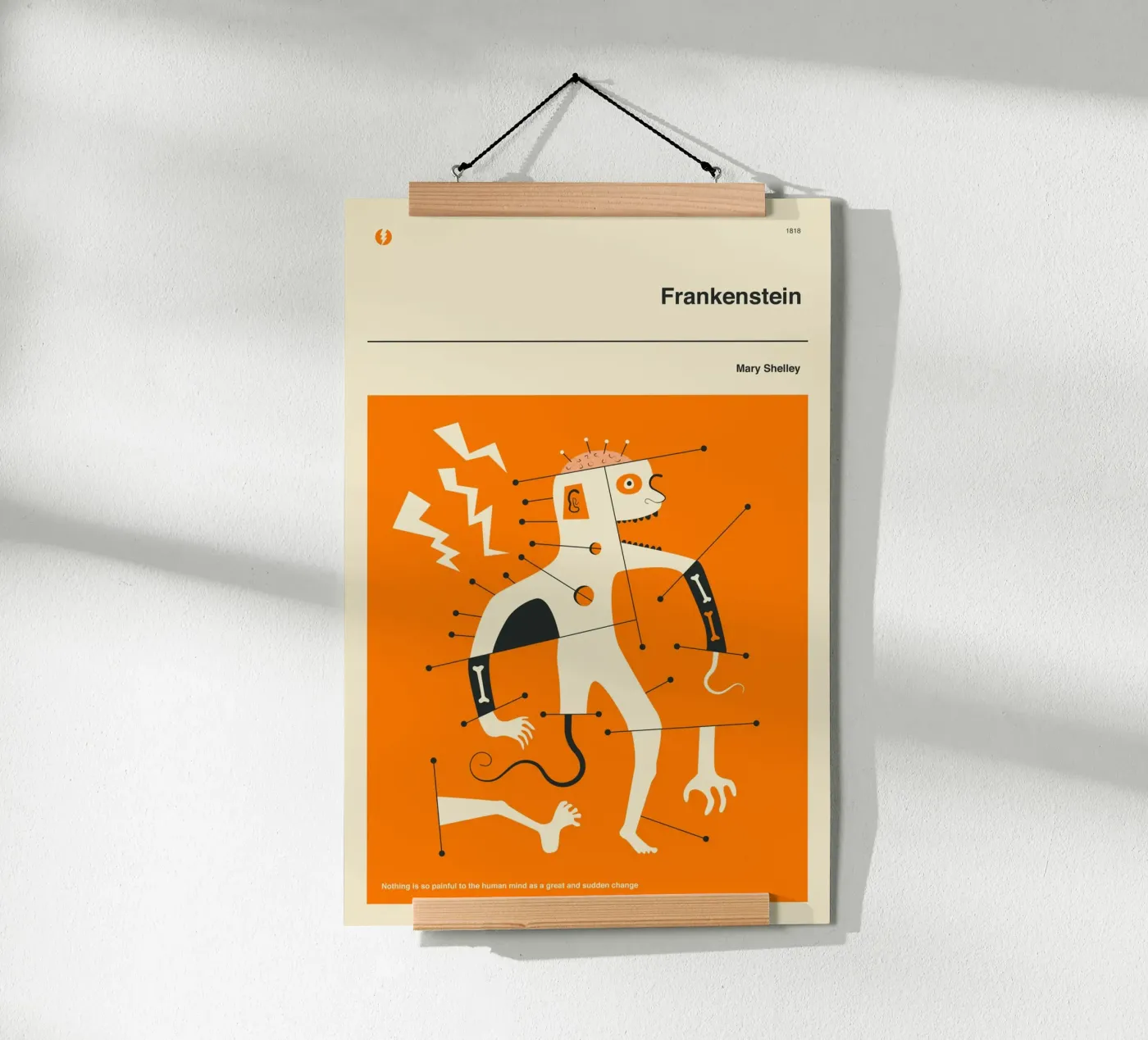 FRANKENSTEIN Poster von Jazzberry Blue