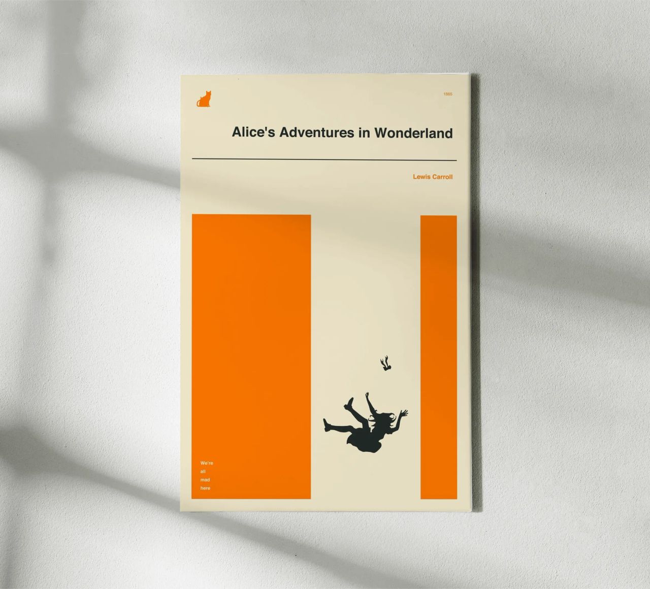 ALICE IN WONDERLAND Leinwand von Jazzberry Blue
