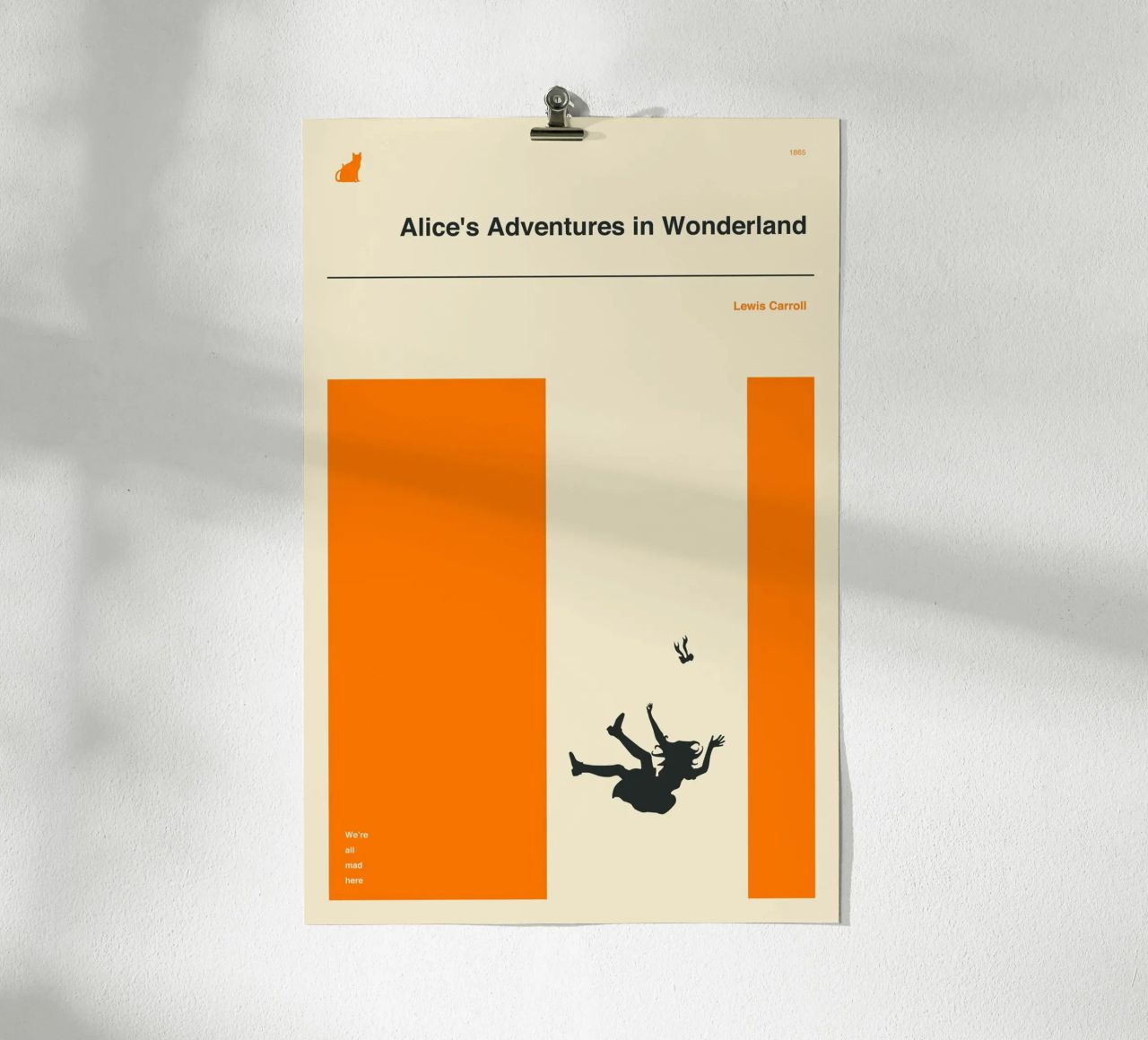 ALICE IN WONDERLAND Poster von Jazzberry Blue