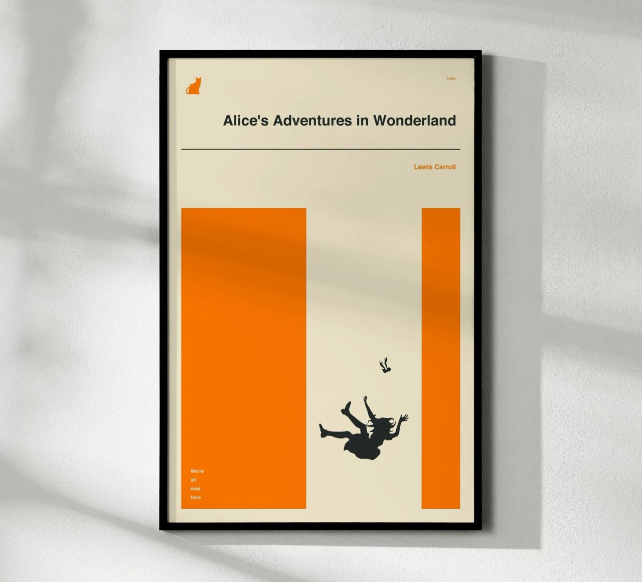 ALICE IN WONDERLAND Poster von Jazzberry Blue
