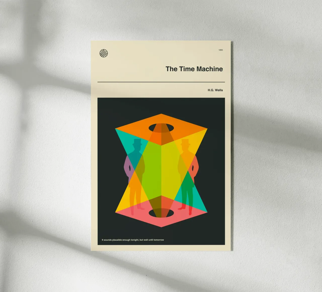 THE TIME MACHINE plexiglass da Jazzberry Blue