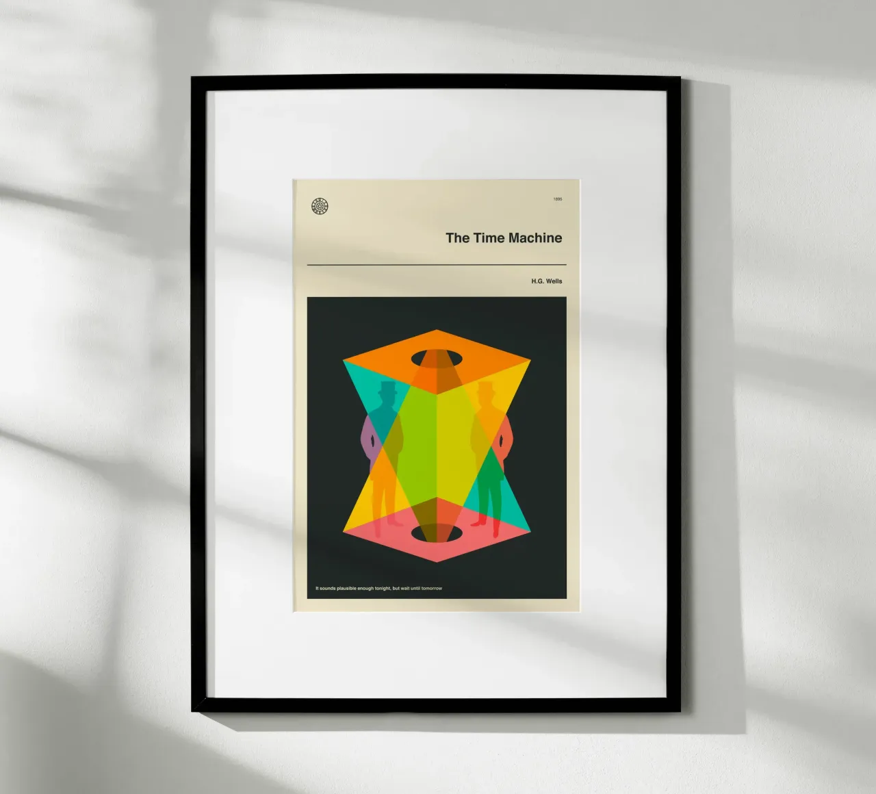 THE TIME MACHINE poster by Jazzberry Blue