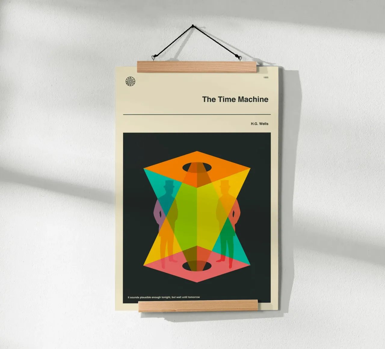 LA MACCHINA DEL TEMPO poster da Jazzberry Blue