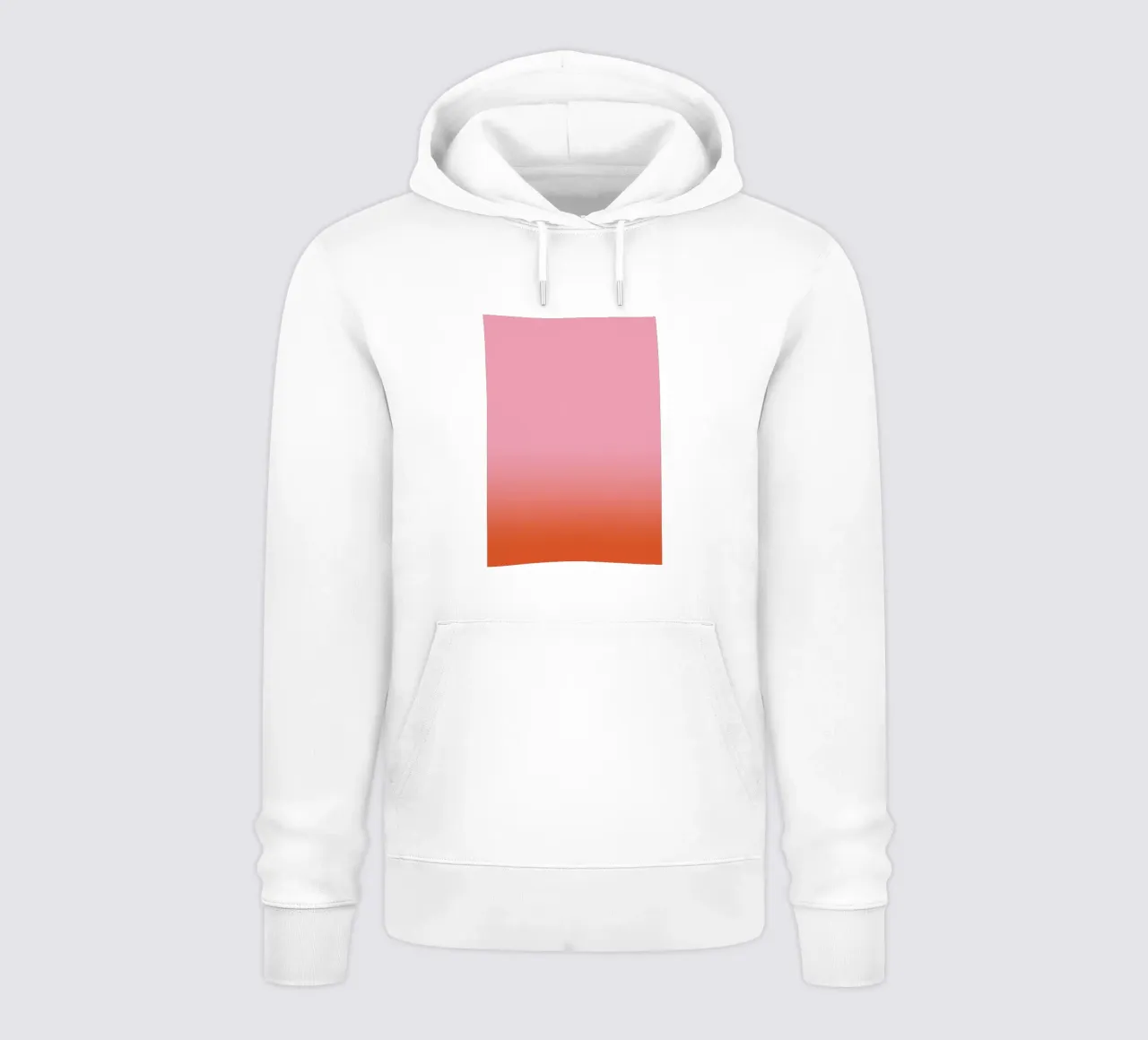 Rosarot Fade Gradient hoodie van BAINAI KIDS