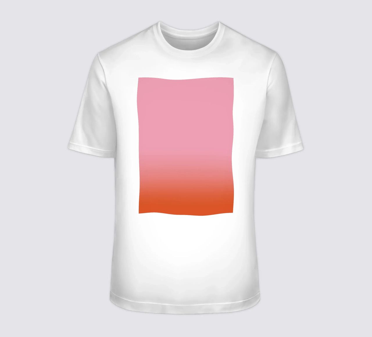 Rosarot Fade Gradient t-shirt da BAINAI KIDS