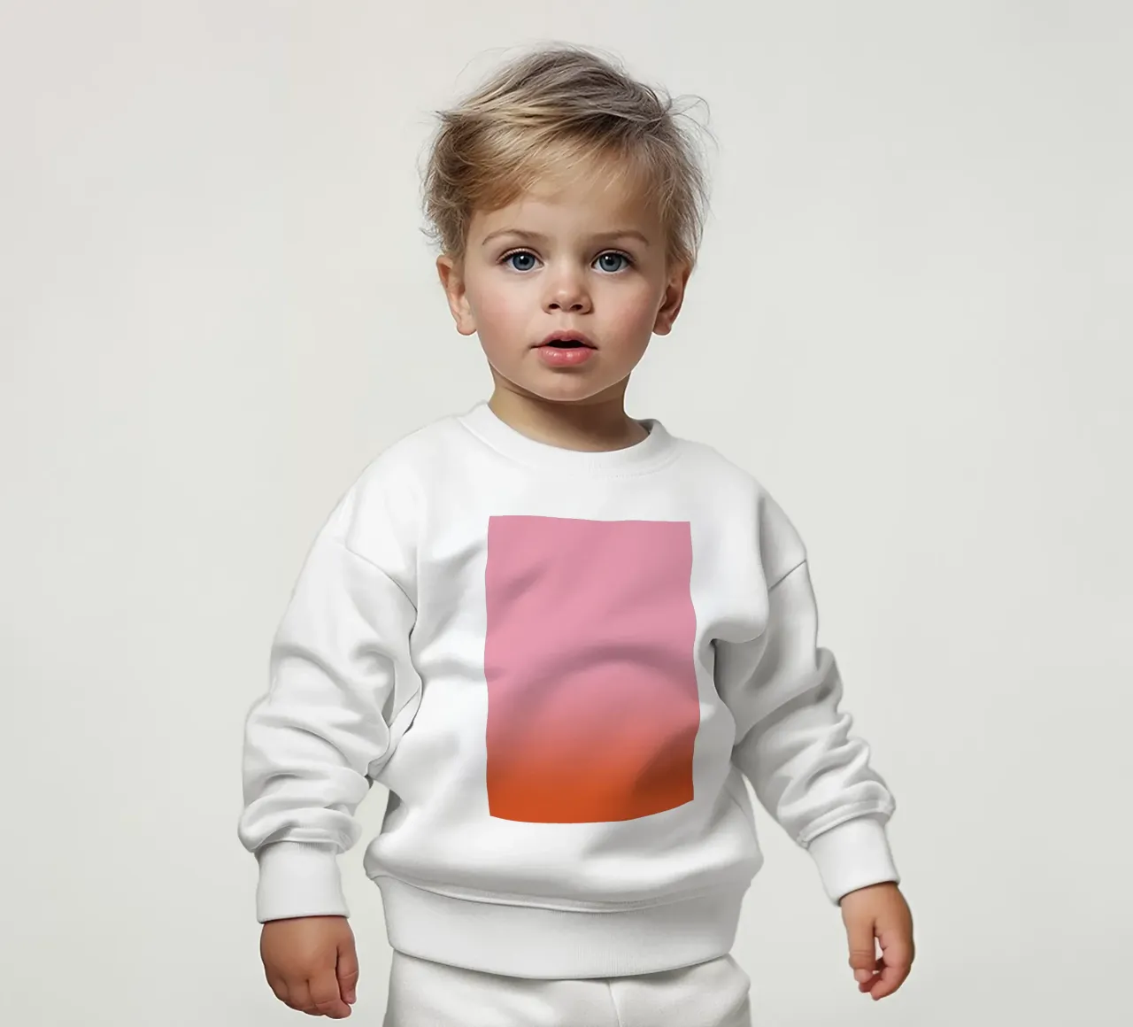 Rosarot Fade Gradient sweat pour bébé de BAINAI KIDS