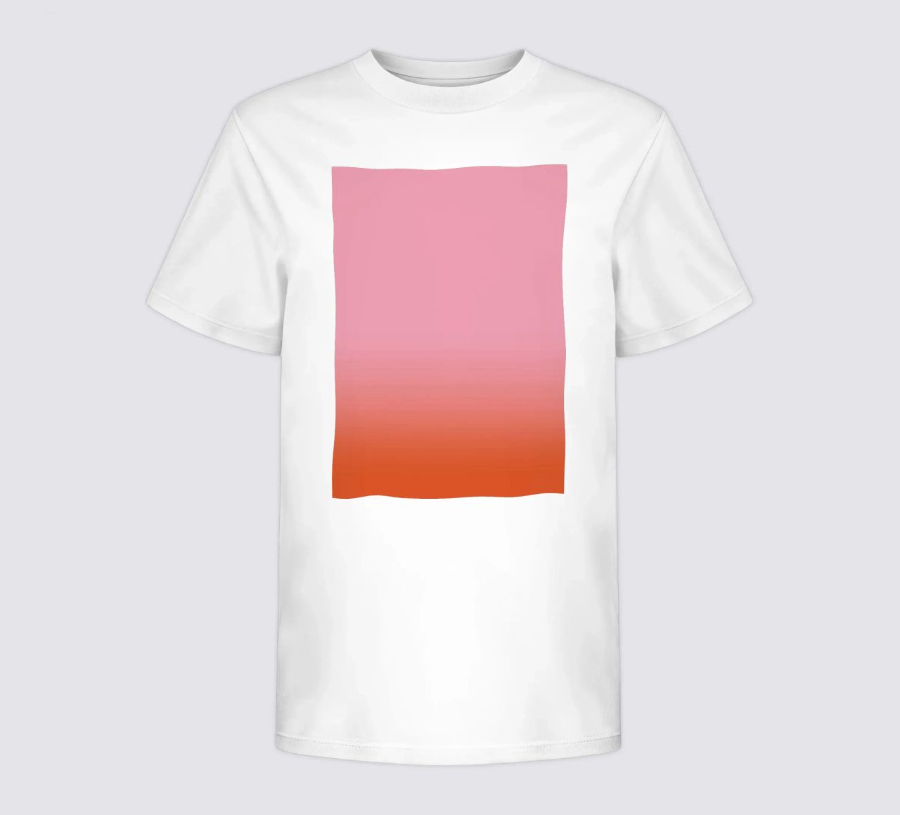 Rosarot Fade Gradient t-shirt bambini da BAINAI KIDS