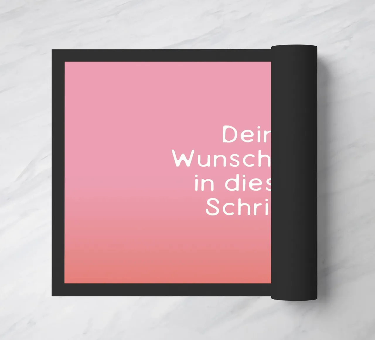 Wunschtext Rosarot Fade Gradient zerbino da BAINAI KIDS