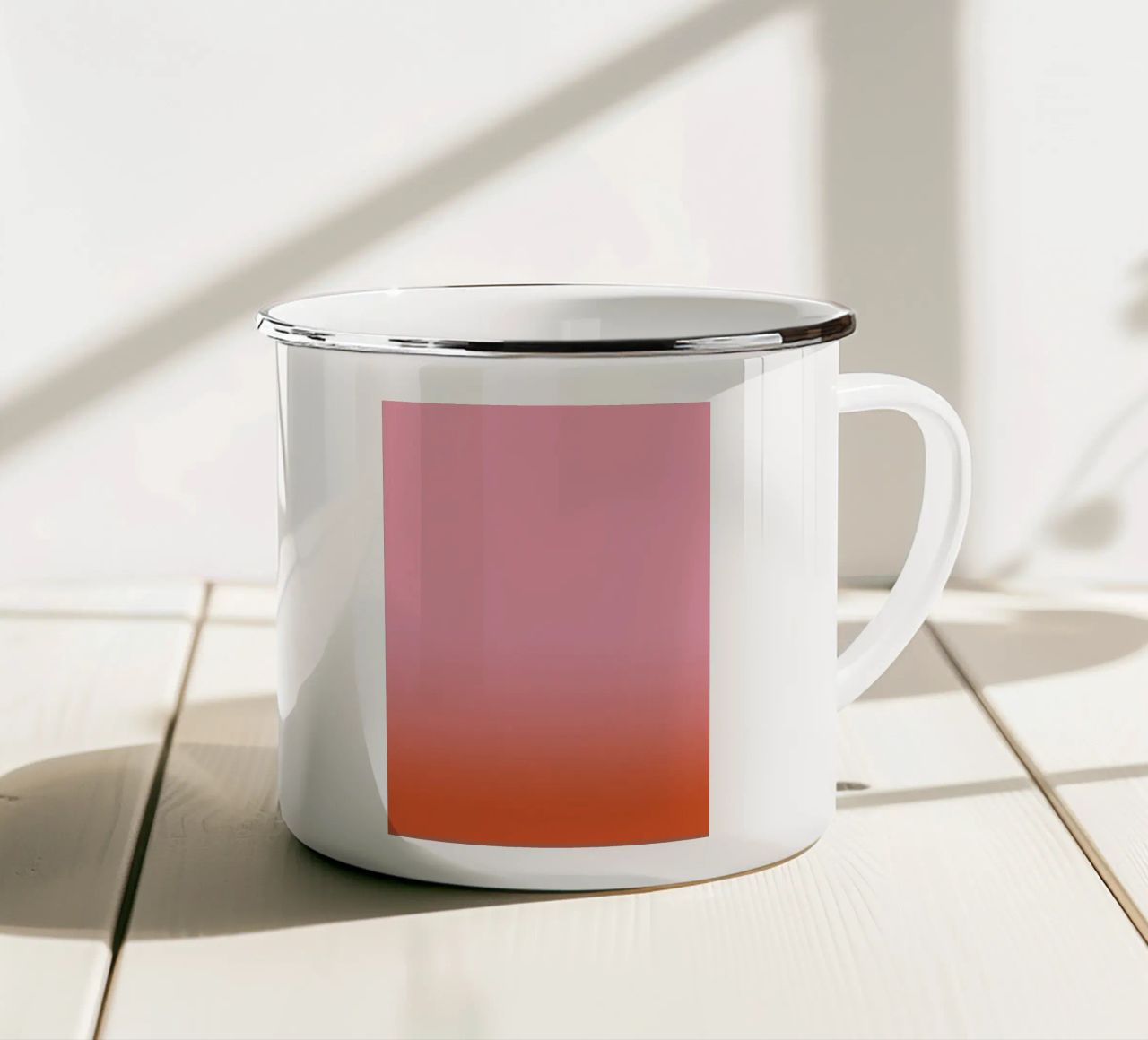 Rosarot Fade Gradient tazza in smalto da BAINAI KIDS