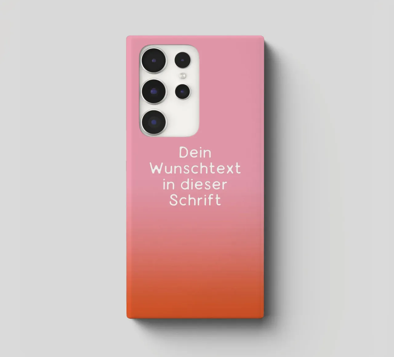 Wunschtext Rosarot Fade Gradient cover samsung da BAINAI KIDS