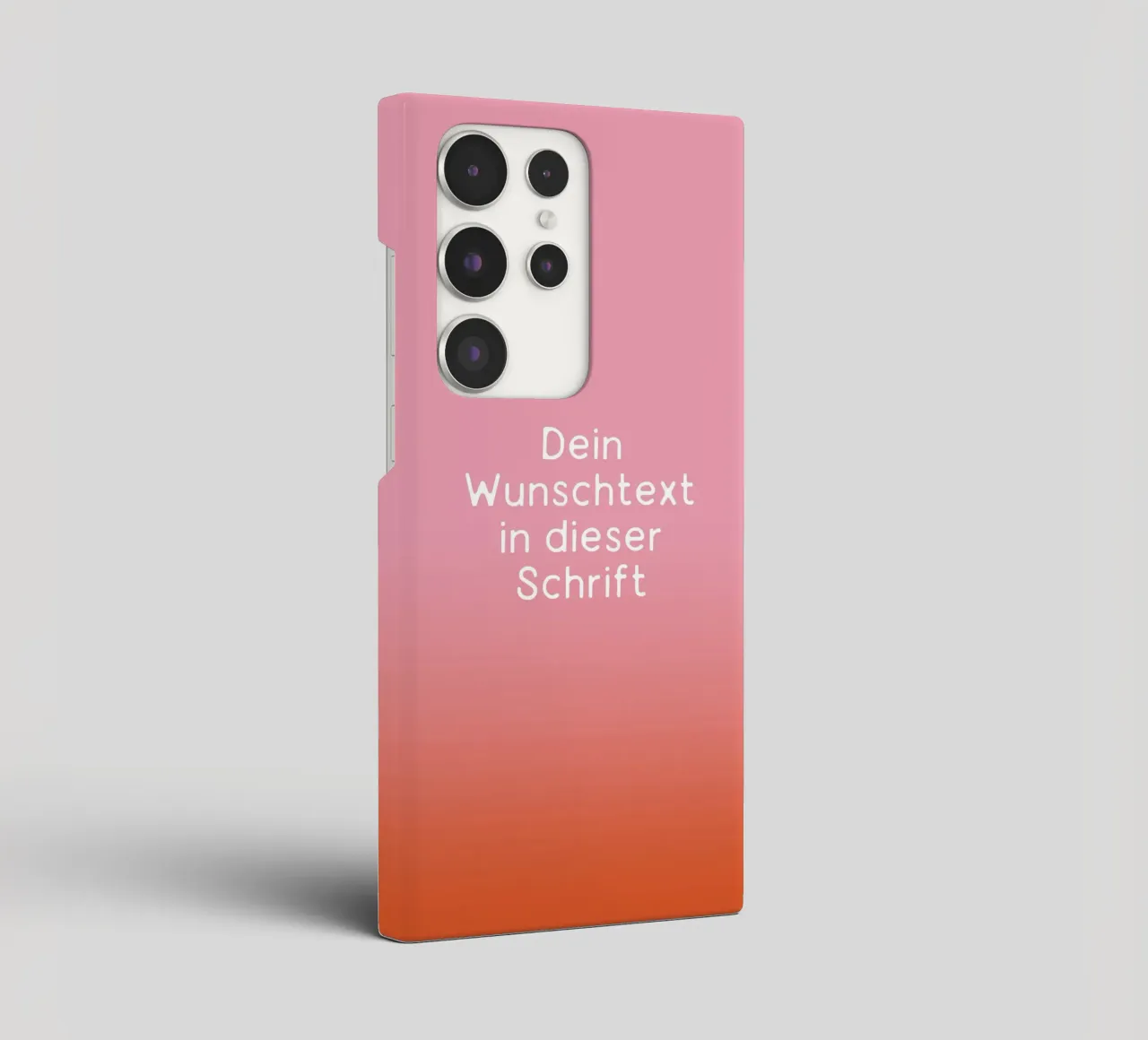 Wunschtext Rosarot Fade Gradient cover samsung da BAINAI KIDS