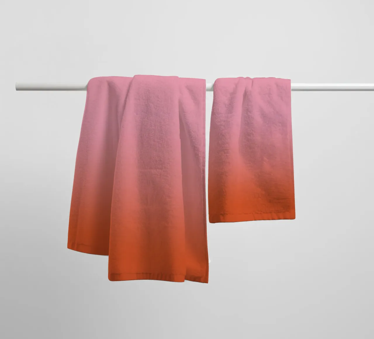 Rosarot Fade Gradient Handtuch von BAINAI KIDS