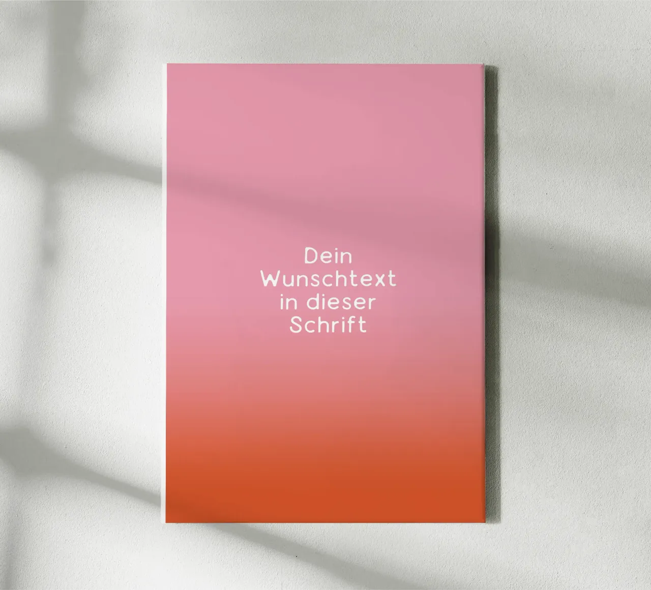 Wunschtext Rosarot Fade Gradient tela da BAINAI KIDS