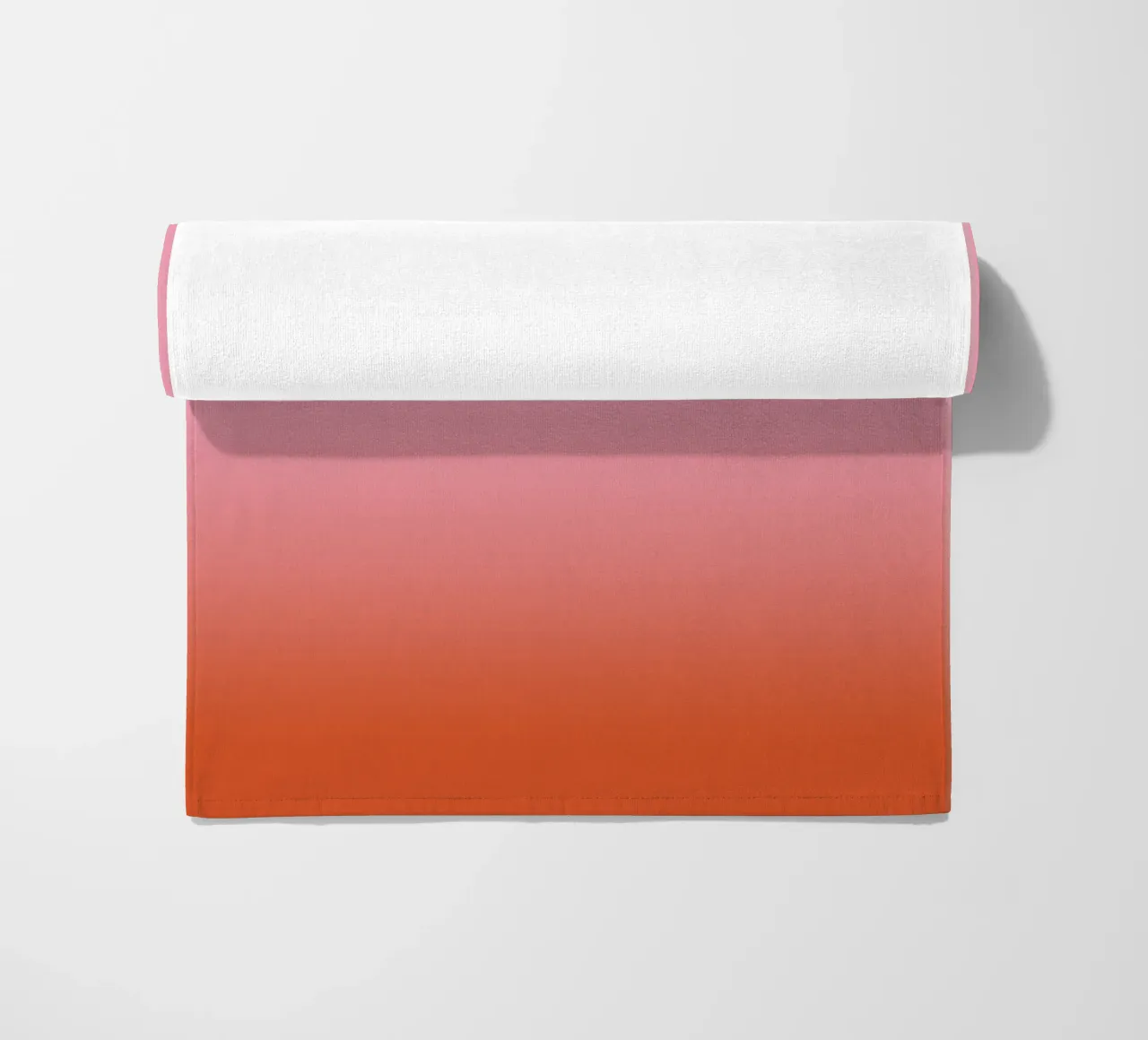 Rosarot Fade Gradient Strandtuch von BAINAI KIDS