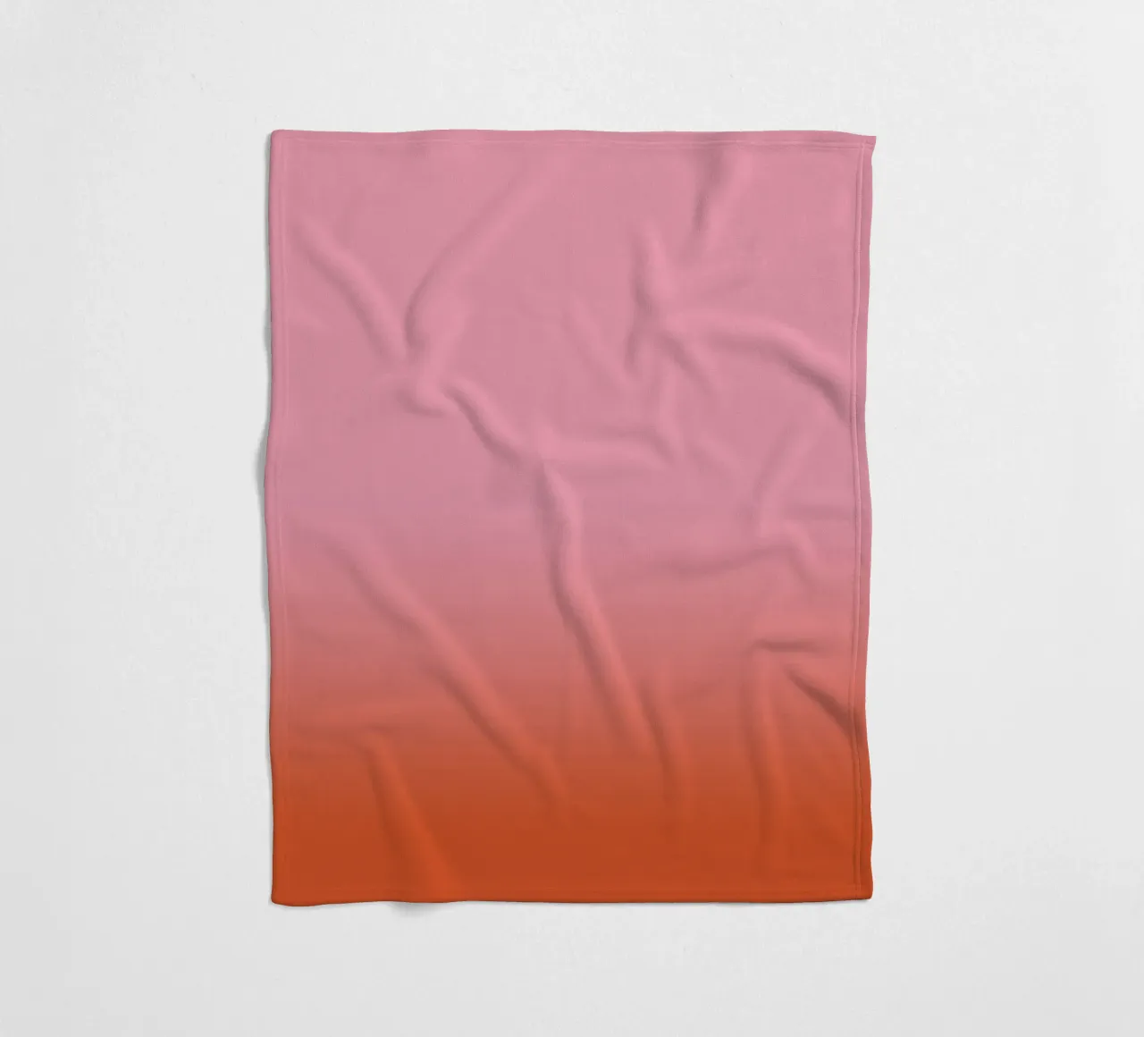 Rosarot Fade Gradient manta de franela de BAINAI KIDS