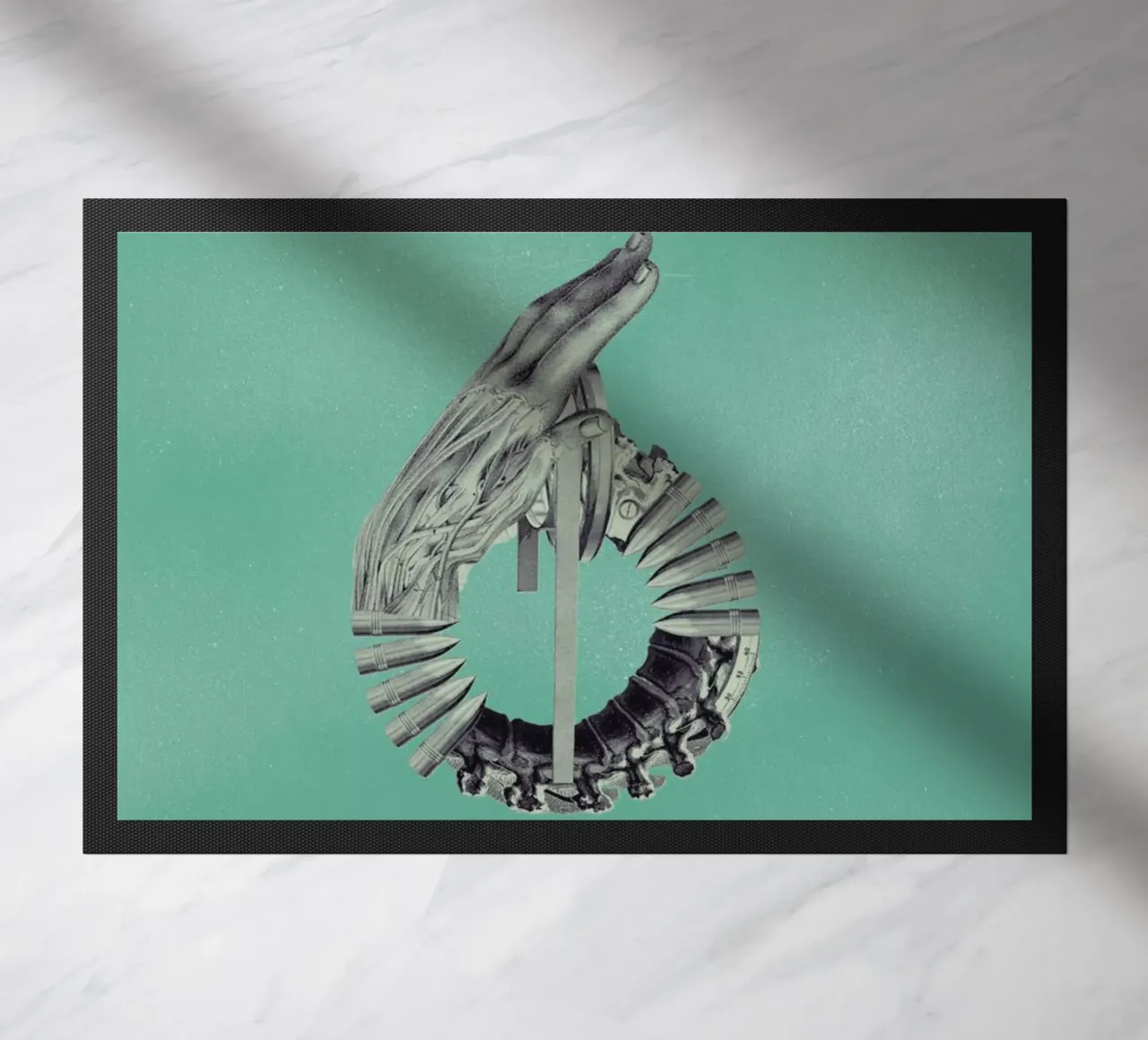 Steampunk Alphabet Number 6 zerbino da Birgit Palma